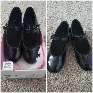 Small girl tap shoes